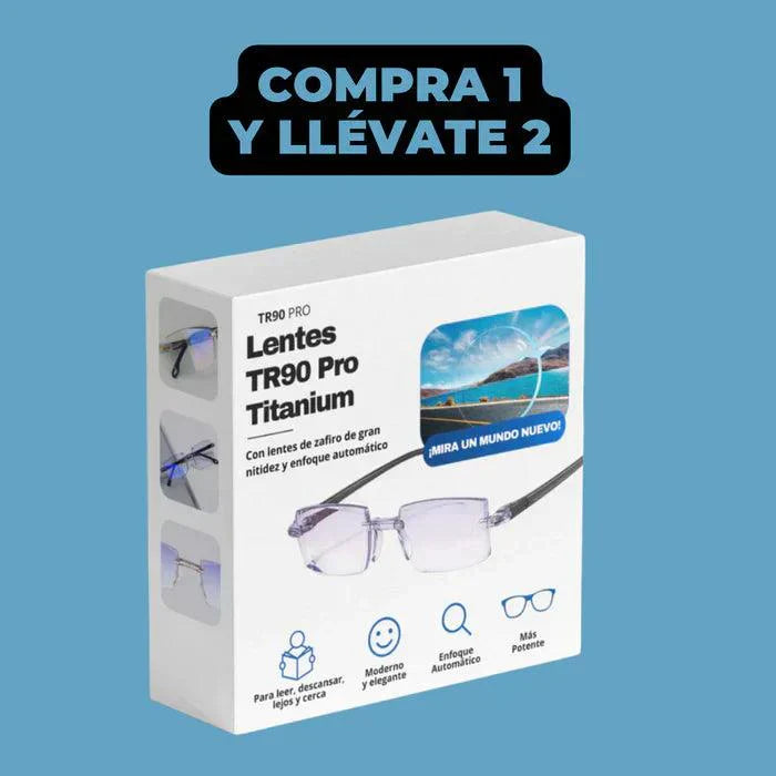 Gafas TR90 Pro Titanium FM! COMPRA 1 Y LLEVA 2 👓 + Solo pagas cuando recibes el producto 🚚 Envío gratis.
